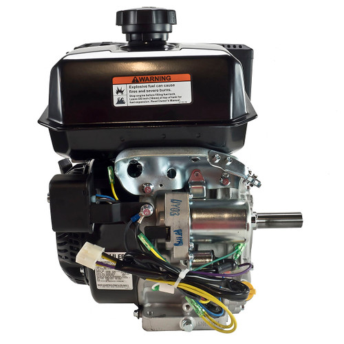 9.5hp Kohler Command Pro Engine, Horizontal 1"x3-21/32" Keyed Shaft, Recoil + Electric Start, Dual Bearings, Cyclonic Air (CH395-3031)