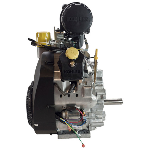 35hp Kohler Command Pro Engine, Horizontal 1-7/16"x4-29/64" Keyed Shaft, Fuel Pump, Oil Cooler, Canister Air Filter (CH980-3000)