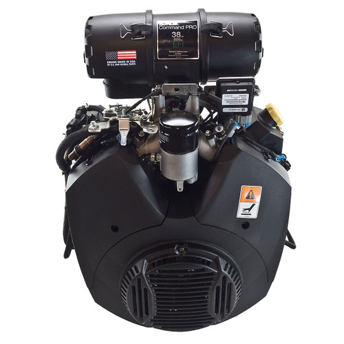 38hp Kohler Command Engine, Horizontal 1-7/16"x4-29/64" Shaft, Fuel Pump, Oil Cooler, Heavy Duty Air Cleaner (ECH980-3001)