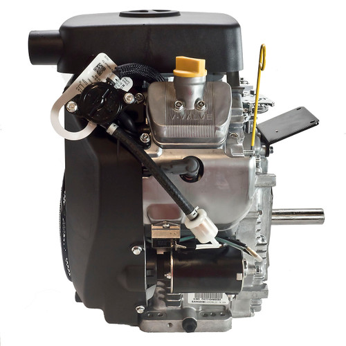 25hp Kawasaki FH Series Engine, Horizontal 1-1/8"x3-15/16" Keyed Shaft, Electric Start, Fuel Pump, Muffler, Fits John Deere 737-757 Ztrak mower (FH721D-S01-S)