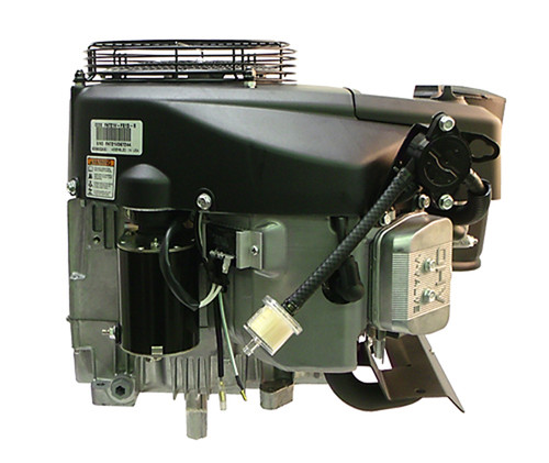 FH721V-FS13-S 25hp Twin Cylinder Vertical 1"x3-5/32" Keyed Shaft, Electric Start, side mounted muffler, OHV Kawasaki Engine (FH721V-S13-S)