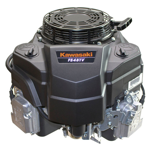14.5hp Kawasaki Engine, Vertical 1"x3-5/32"Shaft, Fuel Pump, Recoil Start, 13 Amp Alternator for electric clutch (FS481V-S01-S)
