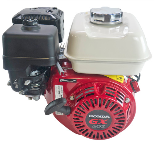 5.5hp Horizontal 3/4" x 2" Keyed Shaft, OHV, CIS, Low Oil Shutdown, 6:1 Gear Reduction Honda Engine (GX200HX)