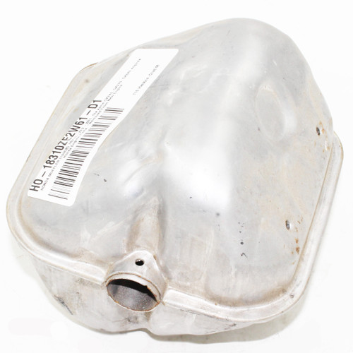 HONDA MUFFLER (100DB) 18310-ZE2-W61, fits some GX240, GX270, GX340 engines Honda Engine Parts. *Removed From New Engine (Some Rust) (HO-18310ZE2W61-D1)