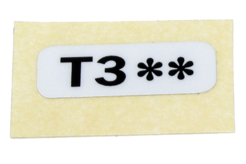 87601-Z4A-830 (T3) Decal for GX25/35, Honda (HO-87601Z4A830)
