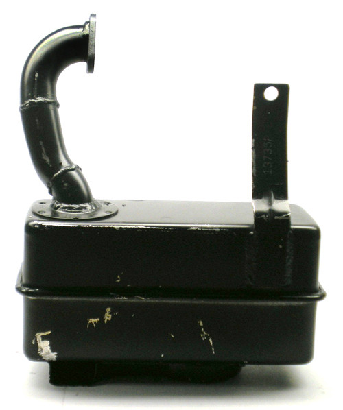 Muffler for John Deere 172 and 178 Conversion kits. Made from Muffler-OHV-Crafts Conversion Kit Parts (JD178-MUFF-KC)