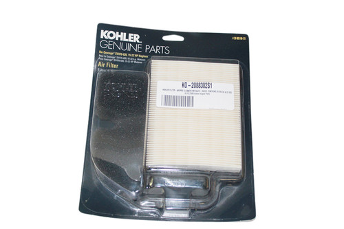 KOHLER FILTER-AIR/PRE CLEANER FOR SV470-SV620; CONTAINS 20 083 02 & 20 083 03 FILTERS Kohler Engine Parts (KO-2088306S1)
