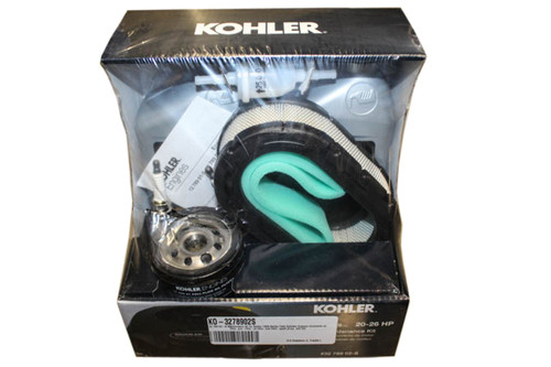 32 789 02-S Maintenance kit for Kohler 7000 Series Twin Cylinder Engines (includeds air filter, pre-filter, oil filter, fuel filter, spark plugs, and oil) (KO-3278902S)
