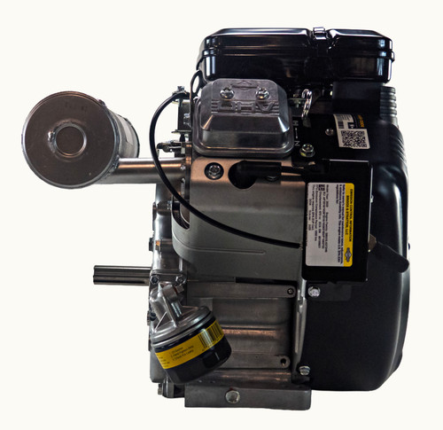 Muffler fits horizontal  12.5hp-20hp Vanguard engines, left exhaust, Briggs & Stratton, Briggs & Stratton (MUF0459)