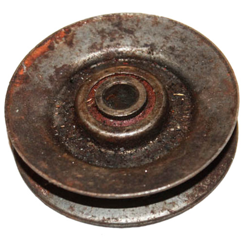 Idler Pulley, Single Groove, 0.38" ID, 2.62" OD, 0.70" Wide, 1/2" Belt Engine Parts (PU-1-0.38-2.62-12)
