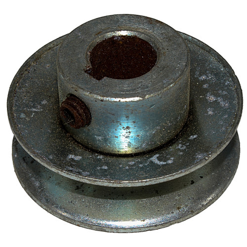 Drive Pulley, Single Groove, 0.62" ID, 2.25" OD, 1-3/16" Wide, 1/2" Belt Engine Parts (PU-1-0.62-2.25-12)