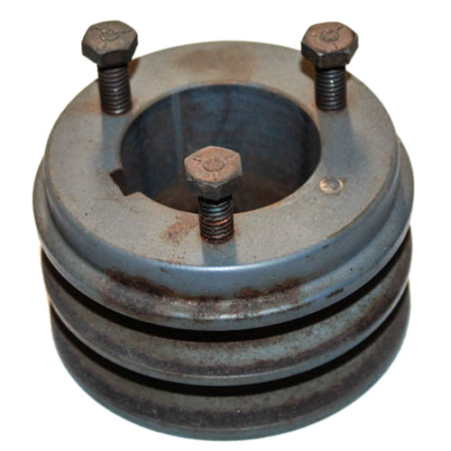 Drive Pulley, Double Groove, 1.92" ID (Taper Lock), 3.75" OD, 2.19" Wide, 5/8" Belt Lawnmower Parts (PU-2-1.92-3.75-58)