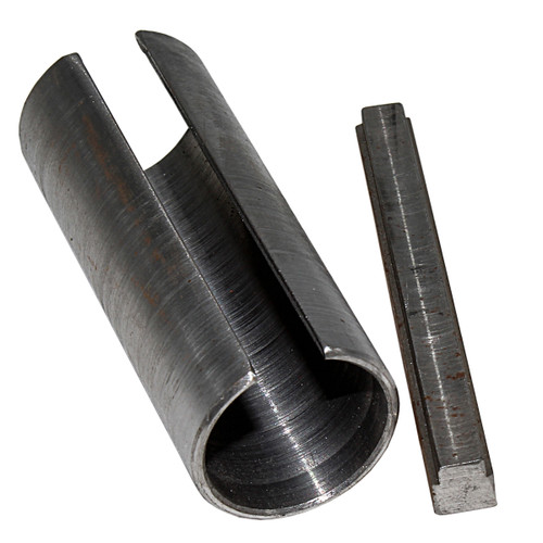 Sleeve, 2.20" long, to go from 3/4" shaft to 7/8" shaft including a stepped key from 3/16" to 1/4" Misc engine parts, Unbranded (SLEEVE-34-78X220)