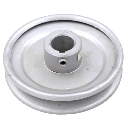 DRIVE PULLEY , STEEL V-BELT 3/4" BORE W/ 4" O.D.   3/16 KEYWAY (STE-275537)