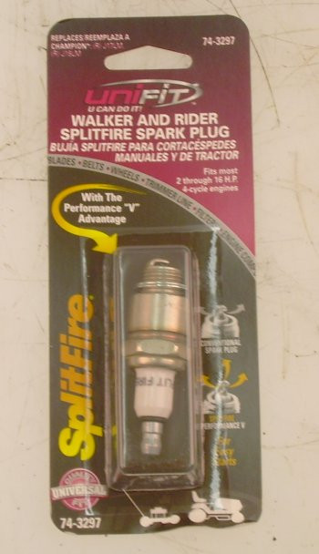 Spark Plug replaces Champion RJ17LM & RJ19LM Unifit Engine Parts (UNI-743297)