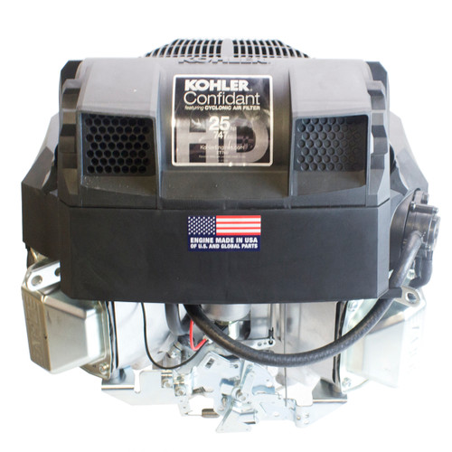 25hp Kohler Confidant Series Engine, Vertical 1x3-5/32 Shaft, Electric Start, 15 Amp Alternator (made for MORIDGE) (ZT740-3054)