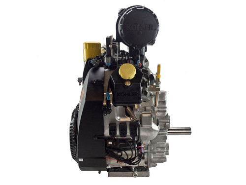 38hp Kohler Command Engine, Horizontal 1-7/16"x4-29/64" Shaft, Fuel Pump, Oil Cooler, Throttle Control (ECH980-3000)