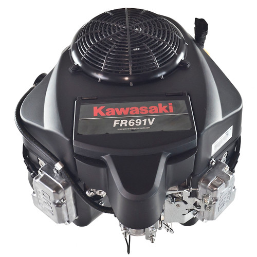23hp Kawasaki FR Series Engine, Vertical 1-1/8x4-9/32 Shaft, Electric Start, 15 Amp Alternator (FR691V-R04-R)