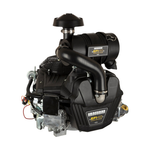 40hp Vanguard Vertical 1-1/8"x4-1/2" Shaft, Fuel Injection, Cyclonic Air Cleaner, 20Amp Alternator, 16 pin wiring harness(Oil Guard replacement engines) - engine needs remote oil tank supplied by equipment OEM (61G877-0014)