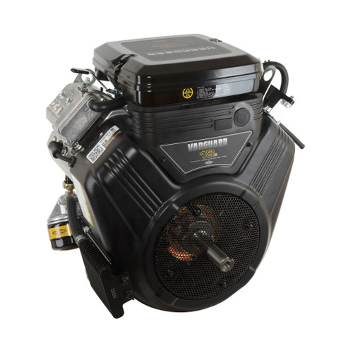 18hp Briggs & Stratton Vanguard Engine, Horizontal Keyed 1-1/8"x4" Shaft, Electric Start, 16 Amp, Stub Shaft (356447-3545)