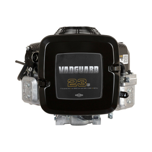 23hp Vertical Briggs Vanguard Series, 1-1/8"Dx3-5/32"L shaft, Electric Start, 16 Amp Alternator, Standard Air Filter (386777-0011)