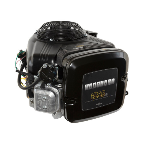 23hp Vertical Briggs Vanguard Series, 1"Dx3-5/32"L shaft, Electric Start, 16 Amp Alternator, Standard Air Filter (386777-0143)
