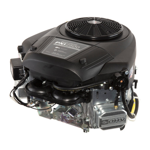 25hp Vertical Briggs Professional Series, 1"Dx3-5/32"L shaft, Electric Start, 16 Amp Alternator, Low Profile Air Filter (44S977-0015)