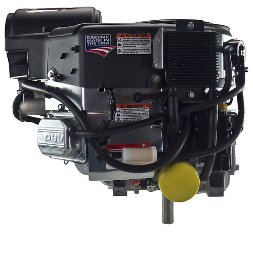 27hp Vertical Briggs Commercial Turf Series, 1-1/8"Dx4-9/32"L shaft, Electric Start, 16 Amp Alternator (49X977-0015)