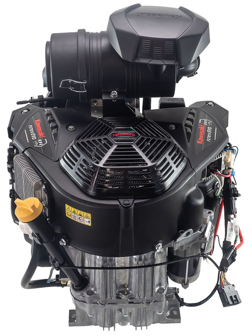 30.5hp Kawasaki EFI Engine, Vertical 1-1/8"x4-9/32" Keyed Shaft, Electric Start, Fuel Pump, Oil Cooler, 30 Amp Alternator, Canister Air Filter (FX781A-S05-S)