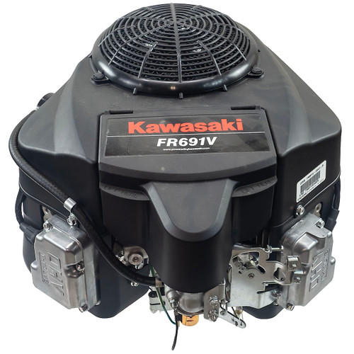 23hp Kawasaki FR Series Engine, Vertical 1-1/8x4-9/32 Shaft, Electric Start, 15 Amp Alternator (FR691V-S41-R)
