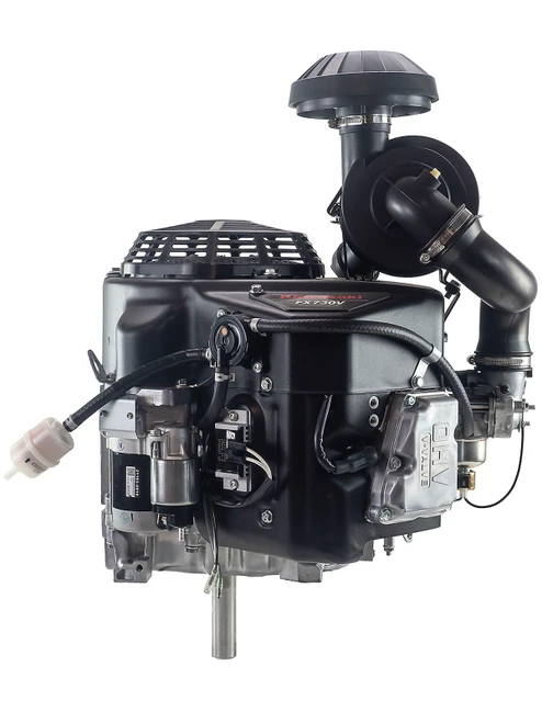 23.5hp Kawasaki Engine, Vertical 1-1/8"x4-9/32" Keyed Shaft, Electric Start, Fuel Pump, 20 Amp Alternator, Canister Air Filter (FX730V-R05-R)