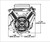 16hp Briggs & Stratton Vanguard Series Engine, Horizontal 1"-14 x 3-21/32 Externally Threaded Shaft, Electric Start, 16 Amp Alternator (305447-0037)