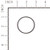 BRIGGS GASKET-FLOAT BOWL 272188 Briggs & Stratton Engine Parts (BS-272188)