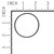 BRIGGS GASKET-FLOAT BOWL 281165S Briggs & Stratton Engine Parts (BS-281165S)