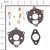 BRIGGS KIT-CARB OVERHAUL 394693 Briggs & Stratton Engine Parts (BS-394693)
