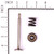 BRIGGS VALVE-EXHAUST 494191 Briggs & Stratton Engine Parts (BS-494191)
