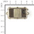 BRIGGS BREATHER ASSEMBLY 495738 Briggs & Stratton Engine Parts (BS-495738)