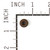 BRIGGS SEAL-VALVE 691963 Briggs & Stratton Engine Parts (BS-691963)