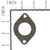 Gasket, Intake Briggs & Stratton Engine Parts (BS-692137)