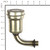BRIGGS MUFFLER 693593 Briggs & Stratton Engine Parts (BS-693593)