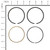 BRIGGS RING SET-STD 791969 Briggs & Stratton Engine Parts (BS-791969)