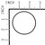 BRIGGS GASKET-FLOAT BOWL 806481 Briggs & Stratton Engine Parts (BS-806481)
