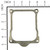 BRIGGS GASKET-ROCKER COVER 809732 Briggs & Stratton Engine Parts (BS-809732)
