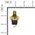 BRIGGS SWITCH-OIL PRESSURE 841281 Briggs & Stratton Engine Parts (BS-841281)