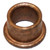 Brass Bushing .37" ID X .50" OD X .374" Long, Flanged .63" OD Flange Conversion Kit Parts (BUSH-.37X.50X.374FL)