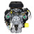 27hp Kohler Command Engine, Horizontal 1-7/16"Dx4-29/64"L Shaft, 25 Amp Alternator, Oil Filter & Cooler, Electric Start, Basic Kohler Engine (CH750-3006)