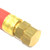 Dranzit Oil drain Hose. 14" length,  300 psi max., fits 14mm oil drain, 3/8" hose fitting (DRAINZIT-HON1414)