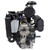 26hp Horizontal 1-1/8"x3-15/16" Keyed Shaft, ES, Liquid Cooled, Direct Fuel Injected, Muffler, Canister Air Filter, Kawasaki Engine (FD791D-S01-S)