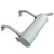 49070-0880 MUFFLER-COMP, 603cc High Mount, above deck, fits FR-FS-FX series 481V-541V-600V engines (KA-490700880)