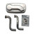 3278601 Muffler for Command or Courage vertical twins, with two manifolds Kohler Engine Parts (KO-3278601)